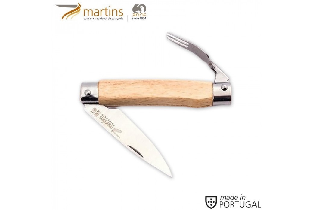 MARTINS POCKET KNIFE W/ FORK BEECH 6.6CM