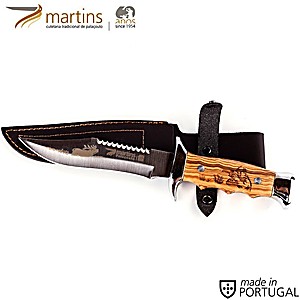 MARTINS BUSHCRAFT KNIFE M OLIVE 15.7CM