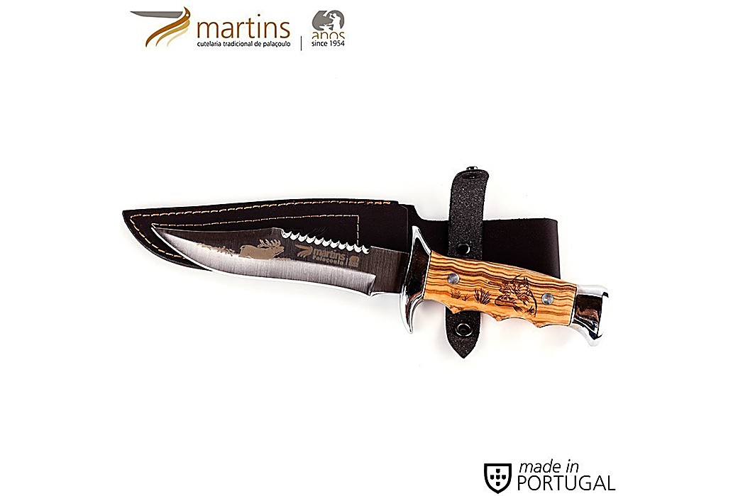 MARTINS BUSHCRAFT KNIFE M OLIVE 15.7CM