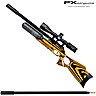 CARABINA PCP FX CROWN CONTINUUM YELLOW LAMINATE