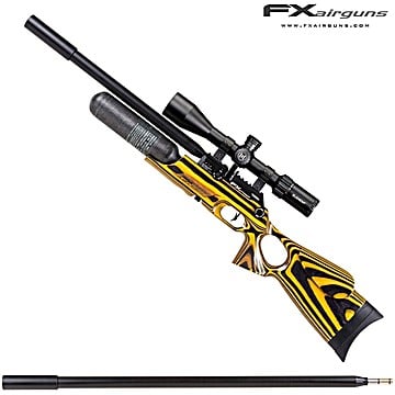 CARABINA PCP FX CROWN CONTINUUM YELLOW LAMINATE