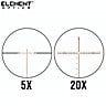 MIRA ELEMENT OPTICS NEXUS 5-20X50 APR-1C FFP MRAD