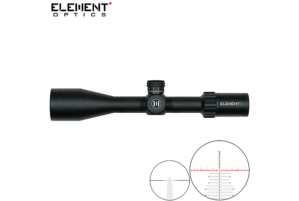 LUNETTE DE TIR ELEMENT OPTICS NEXUS 5-20X50 APR-1D FFP MRAD