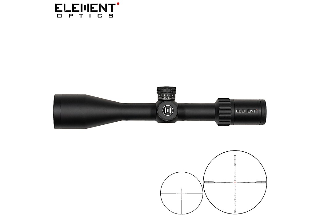 LUNETTE DE TIR ELEMENT OPTICS NEXUS 5-20X50 EHR-1C FFP MOA