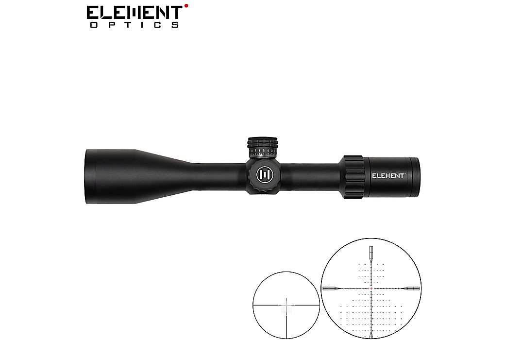 LUNETTE DE TIR ELEMENT OPTICS NEXUS 5-20X50 EHR-1D FFP MOA