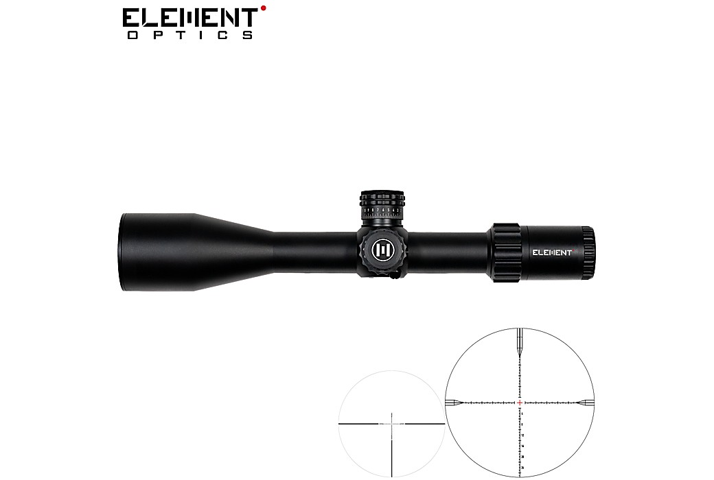 LUNETTE DE TIR ELEMENT OPTICS TITAN 5-25X56 EHR-1C FFP MRAD