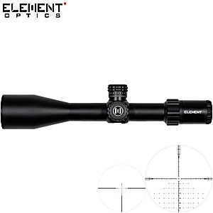 LUNETTE DE TIR ELEMENT OPTICS TITAN 5-25X56 EHR-2D FFP MRAD