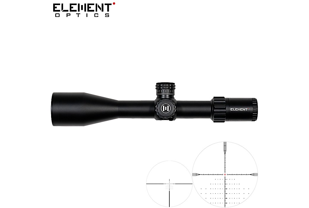 LUNETTE DE TIR ELEMENT OPTICS TITAN 5-25X56 EHR-2D FFP MRAD