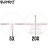 MIRA ELEMENT OPTICS TITAN 5-25X56 APR-1D FFP MRAD