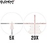 SCOPE ELEMENT OPTICS TITAN 5-25X56 APR-1D FFP MRAD