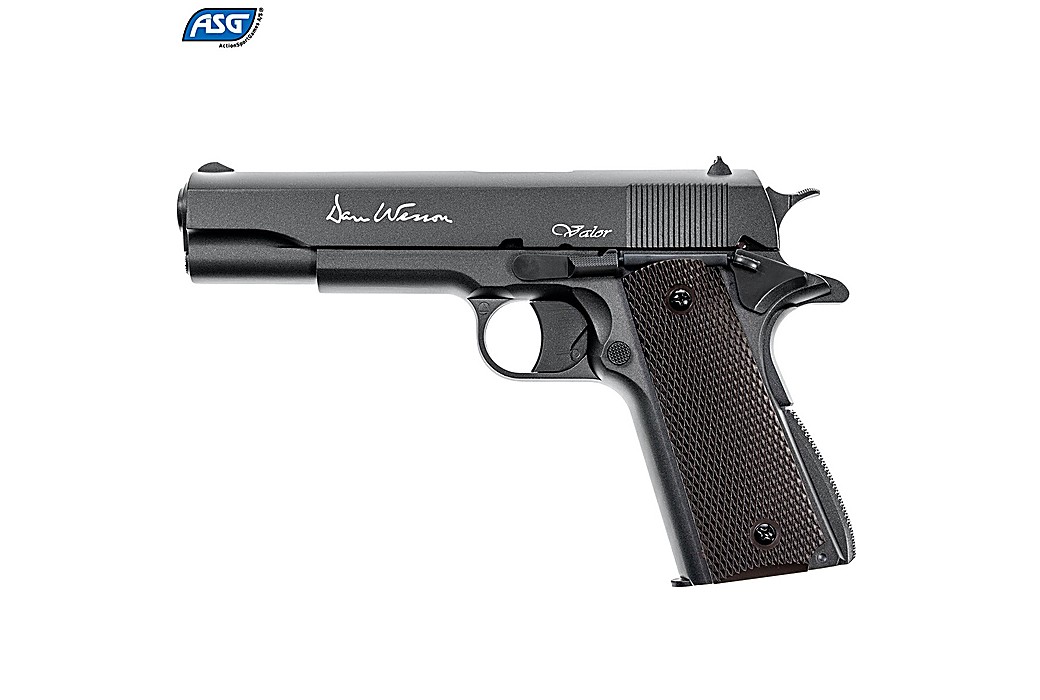 AIR PISTOL ASG DAN WESSON VALOR 1911 FULL METAL