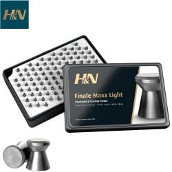 MUNITIONS H & N FINALE MATCH LIGHT 4.50mm (.177) 500PCS