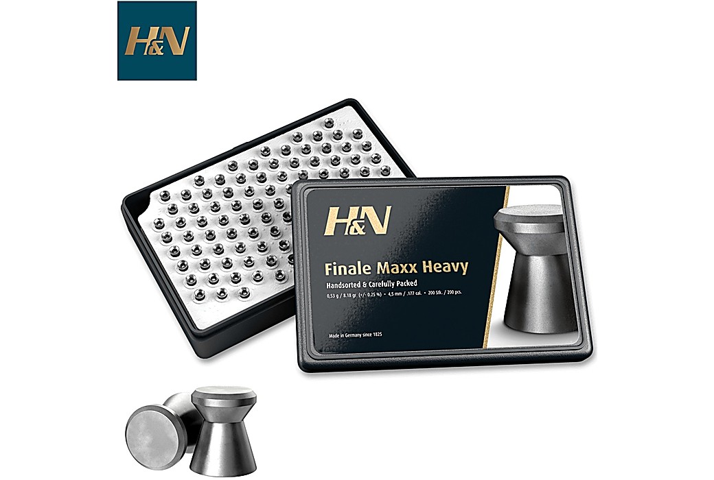 BALINES H & N FINALE MAXX HEAVY 4.50mm (.177) 200PCS