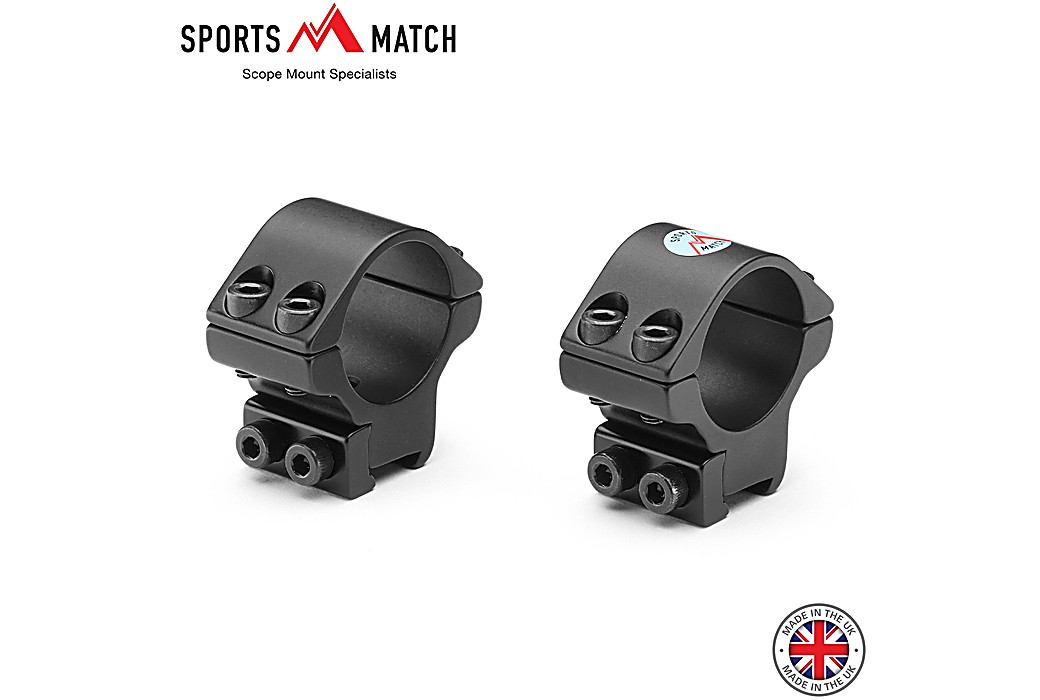 SPORTSMATCH LTO31C Two-Piece Mount 1" 9-11mm LOW