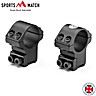 SPORTSMATCH TO4C Two-Piece Mount 1" 9-11mm MEDIUM