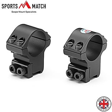 Sportsmatch To4c Two-Piece Mount 1" 9-11mm Medium