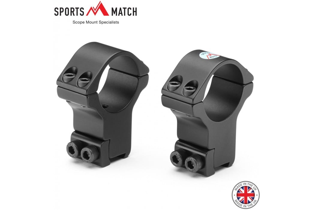 SPORTSMATCH HTO71 Two-Piece Mount 30mm 9-11mm EXTRA HIGH