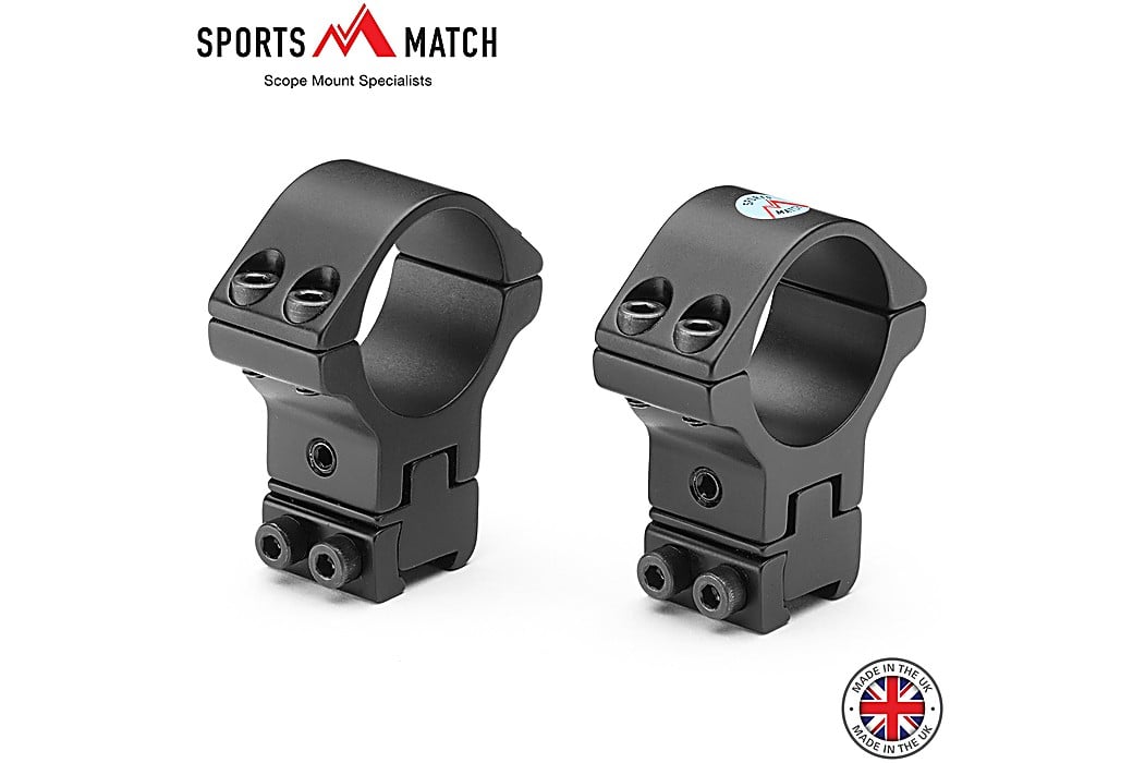 SPORTSMATCH ATP66 Two-Piece Mount 30mm 9-11mm FULLY ADJUSTABLE