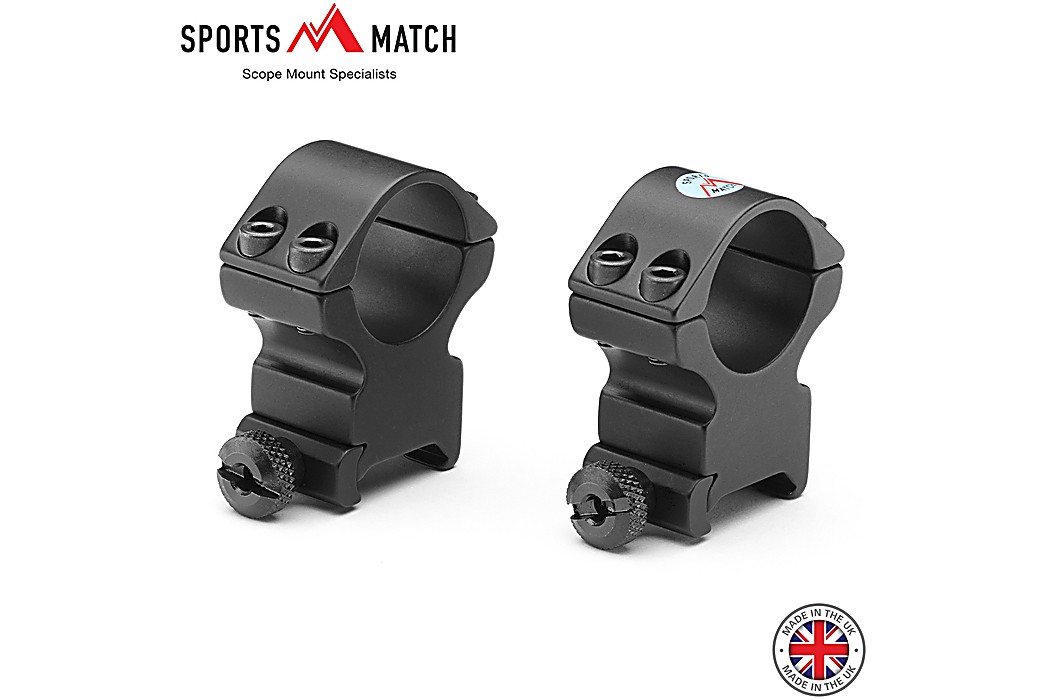 SPORTSMATCH HTO76 MONTAGEM 2PC WEAVER 1" ALTA