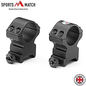 SPORTSMATCH HTO76 MONTAGEM 2PC WEAVER 1" ALTA