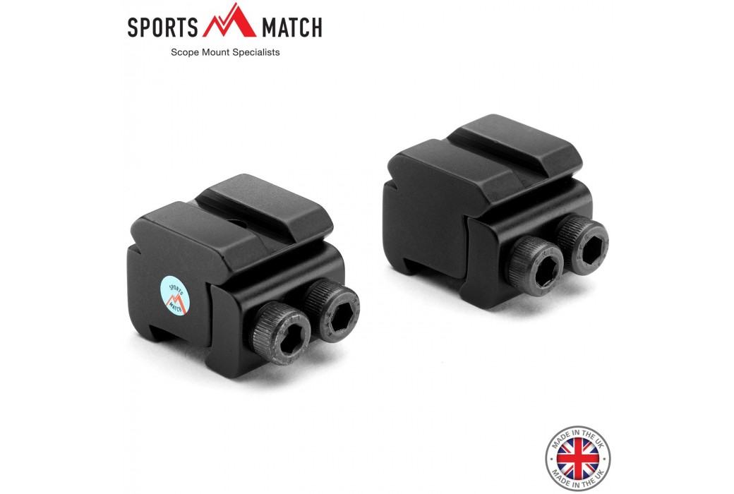 SPORTSMATCH RB5 2PC ADAPTER 11mm-3/8 WEAVER PICANTINNY
