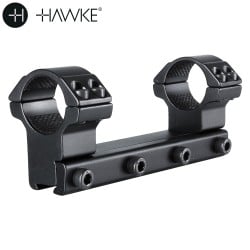 HAWKE MONTAGEM 1PC 1" 9-11mm ALTA