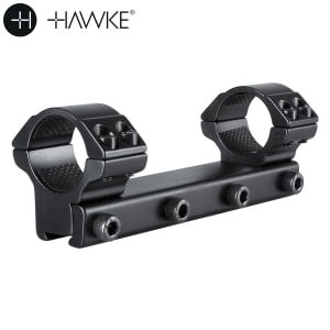 HAWKE MONTAGE 1PC 1" 9-11mm MOYEN
