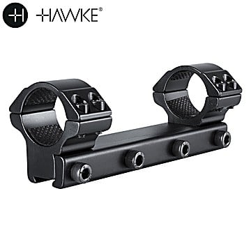 Hawke One-Piece Mount 1" 9-11mm Medium