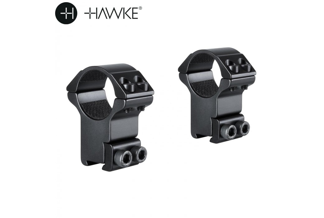 HAWKE MONTAGE 2PCS 1" 9-11mm HAUT