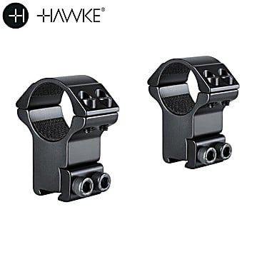 Hawke Two-Piece Mount 1" 9-11mm High