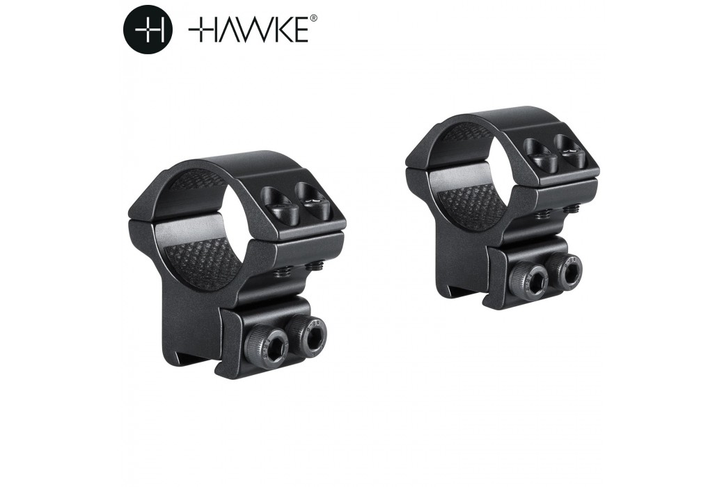 HAWKE Two-Piece Mount 1" 9-11mm MEDIUM