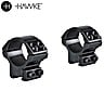 HAWKE MONTURAS 2 PCS 1" 9-11mm BAJA