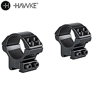 HAWKE Two-Piece Mount 1" 9-11mm LOW