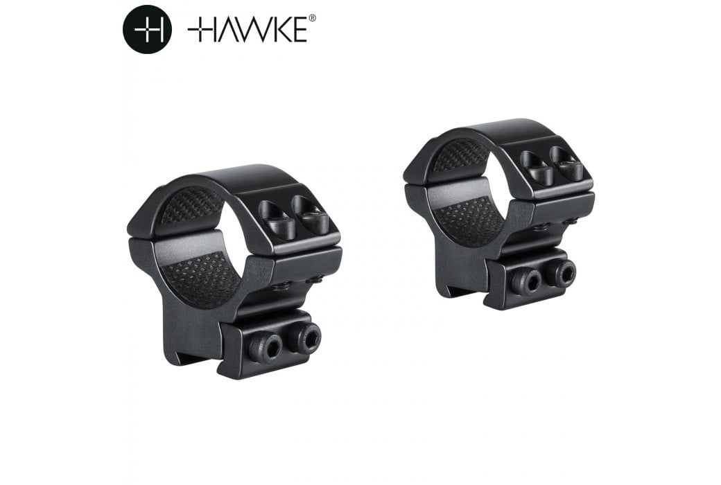 HAWKE MONTAGE 2 PCS 1" 9-11mm BAS
