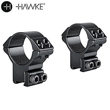 Hawke Two-Piece Mount 30mm 9-11mm High