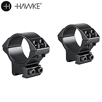 HAWKE MONTAGE 2PCS 30mm 9-11mm MOYEN