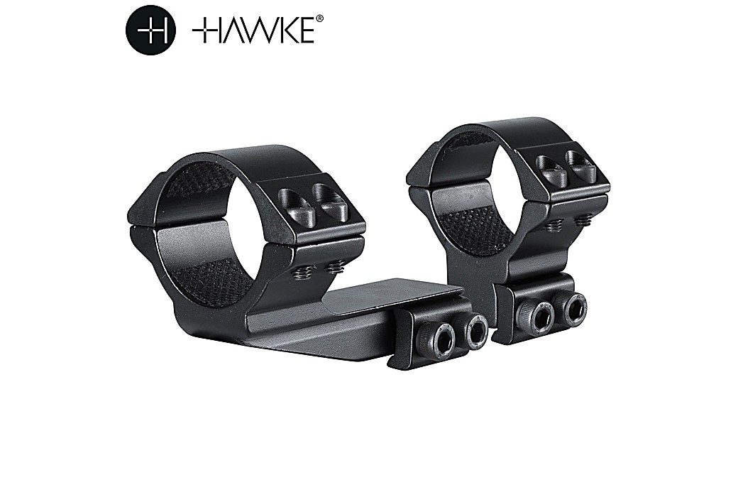 HAWKE MONTAGE 30mm REACHFORWARD 2" 2PCS 9-11mm HAUT