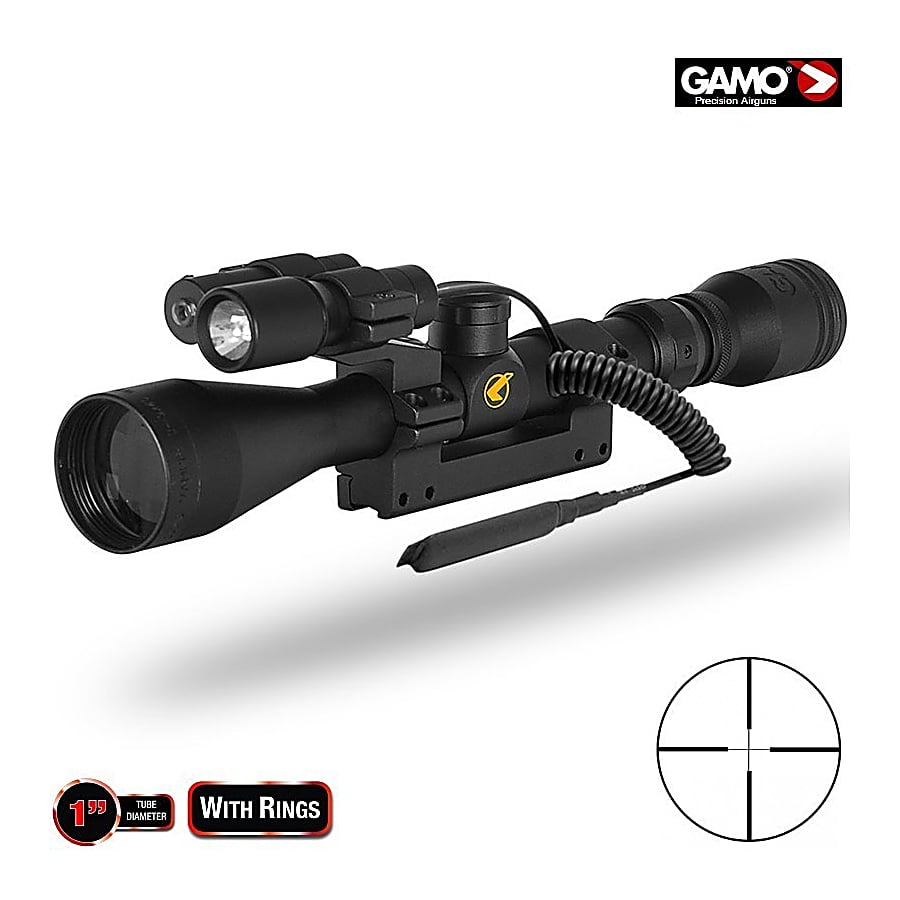  Gamo 3-9X40 AO W/ANILLOS 6212039X40AOCP Óptica : Deportes y  Actividades al Aire Libre