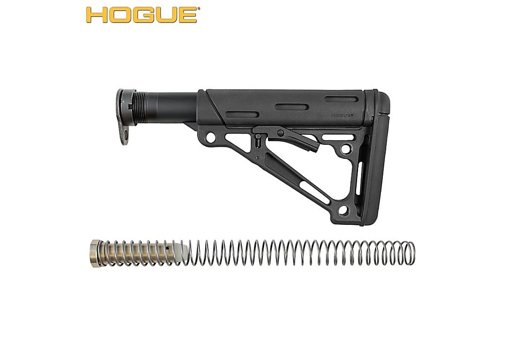 HOGUE AR-15/M-16 COLLAPSIBLE BUTTSTOCK ASSEMBLY BLACK