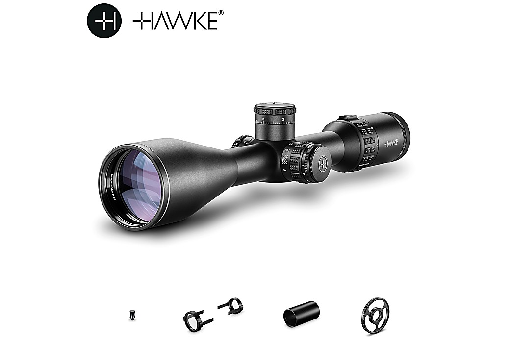 SCOPE HAWKE SIDEWINDER 30 SF 6-24X56 20X HALF MIL