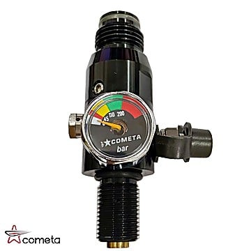 Cometa Lynx Regulator w/ Pressure Gauge