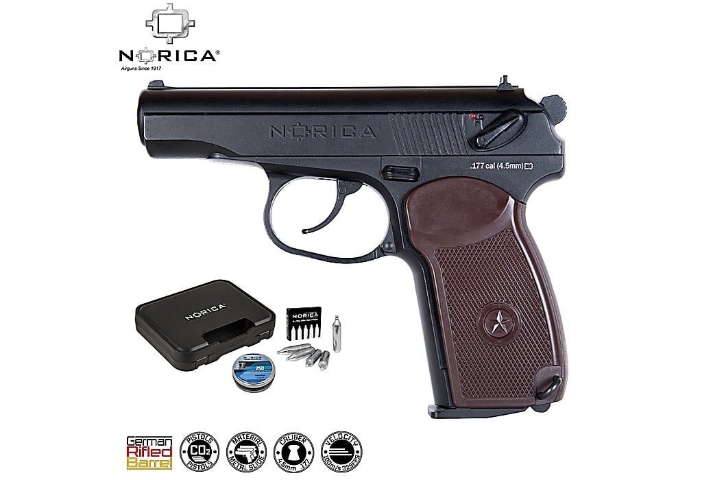 AIR PISTOL PELLET NORICA N.A.C. 2020 FULL METAL PACK