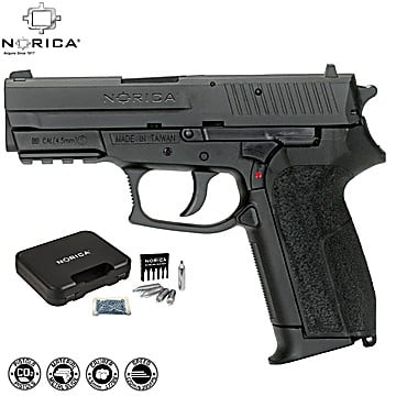 AIR PISTOL NORICA N.A.C. 1702 PACK (Sig Sauer 2022 Replica)