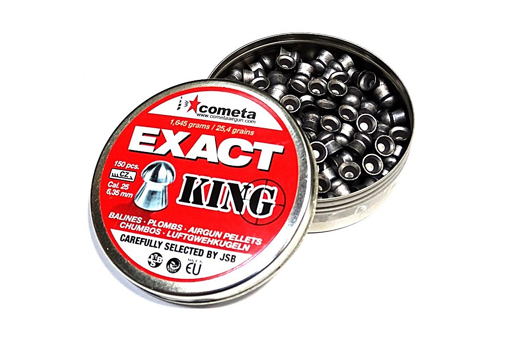 Air gun pellets JSB EXACT KING 150pcs 6.35mm (.25)