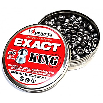 Air gun pellets JSB EXACT KING 150pcs 6.35mm (.25)