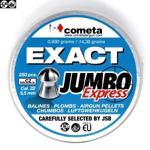 Munitions JSB Exact Express Jumbo 250pcs 5.52mm (.22)