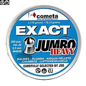 Air gun pellets JSB EXACT HEAVY JUMBO 250pcs 5.52mm (.22)