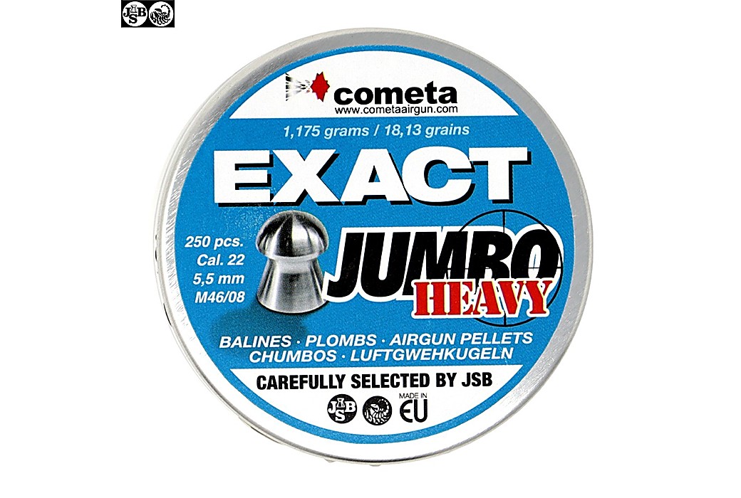 Air gun pellets JSB EXACT HEAVY JUMBO 250pcs 5.52mm (.22)