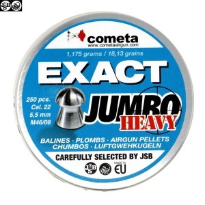 CHUMBO JSB EXACT HEAVY JUMBO 250pcs 5.52mm (.22)