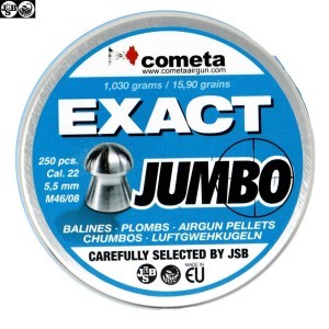 CHUMBO JSB EXACT JUMBO 250pcs 5.52mm (.22)